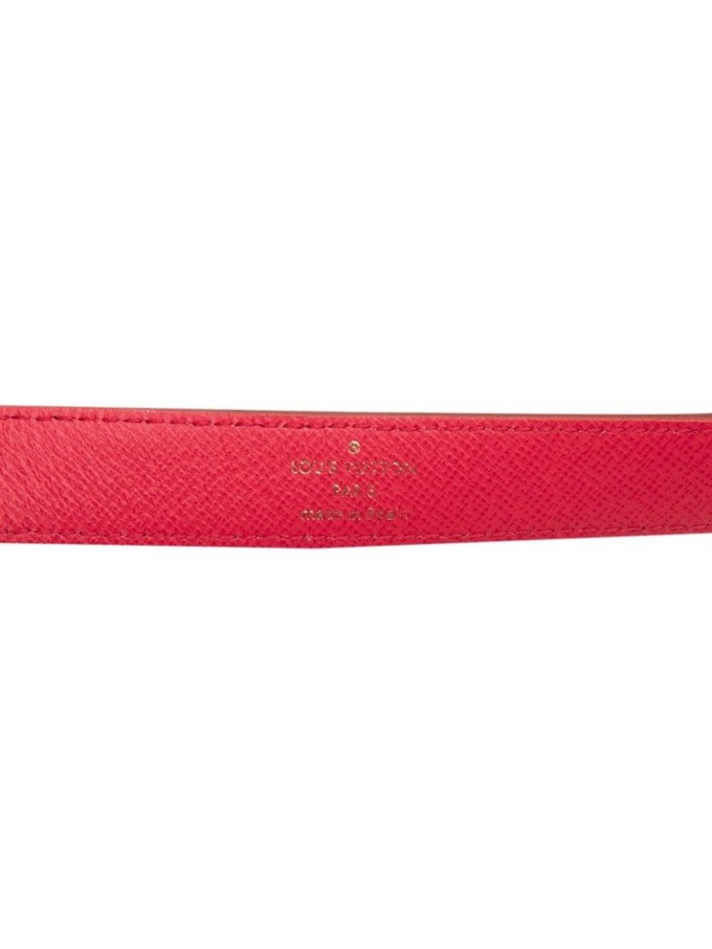 Louis Vuitton Monogram Multicolor Ceinture Initial Belt 90 36 Black - Picture 6 of 8